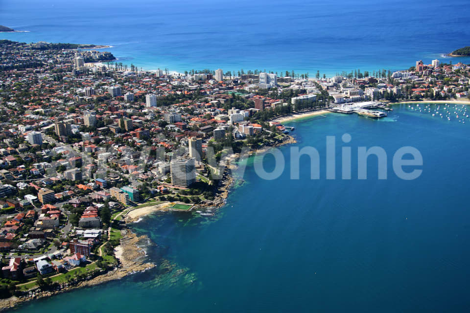 Aerial Image of Fairlight and Manly