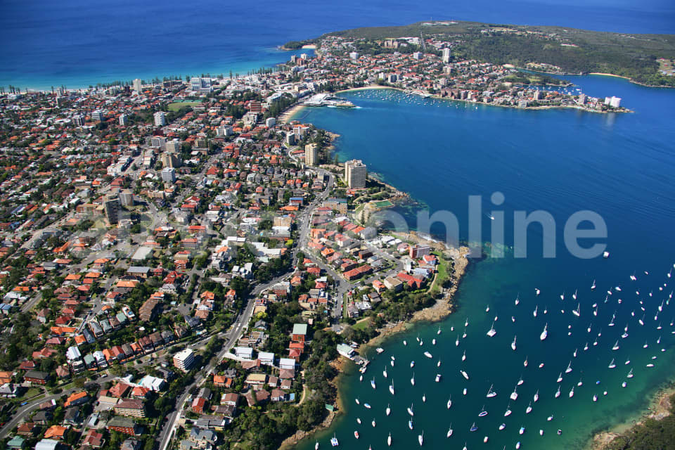 Aerial Image of Fairlight to Manly