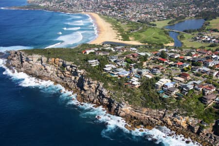 Aerial Image of NORTH CURL CURL