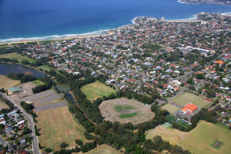 Aerial Image of CURL CURL SPORTS FIELDS