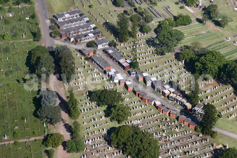 Aerial Image of Rookwood Cemetery Detail