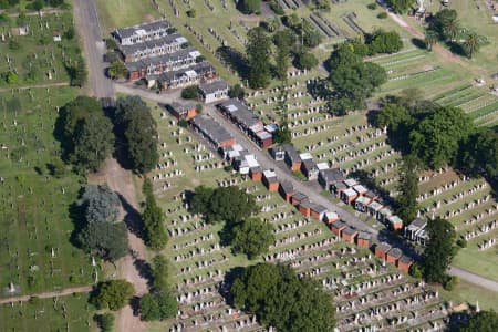 Aerial Image of ROOKWOOD CEMETERY DETAIL