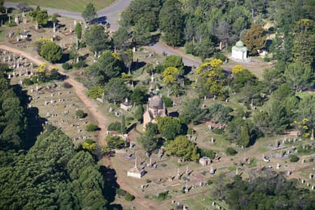 Aerial Image of ROOKWOOD CEMETERY DETAIL