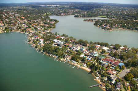 Aerial Image of KANGAROO POINT AND OYSTER BAY, NSW