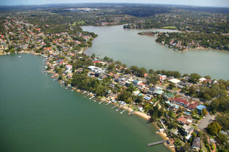Aerial Image of KANGAROO POINT AND OYSTER BAY, NSW