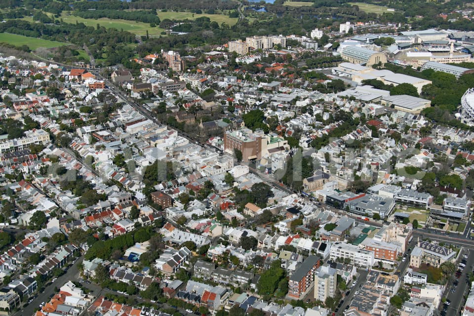 Aerial Image of Oxford Street, Paddington NSW