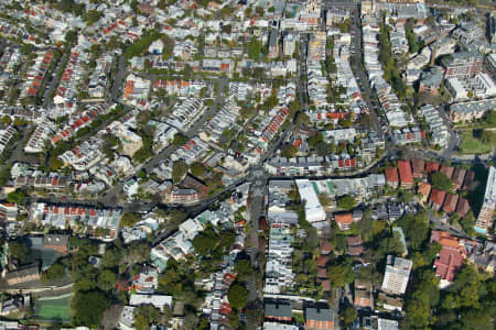 Aerial Image of FIVE WAYS, PADDINGTON NSW