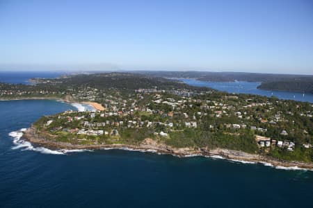Aerial Image of PALM BEACH AND WHALE BEACH, NSW