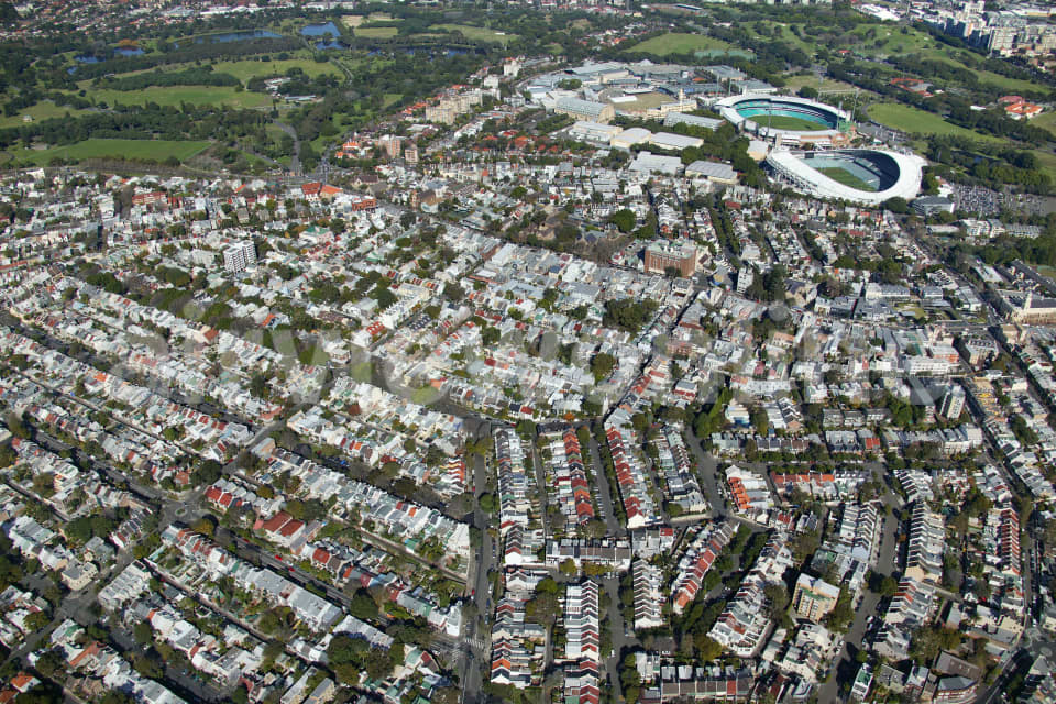 Aerial Image of Paddington, NSW