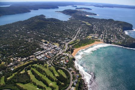 Aerial Image of AVALON BEACH NSW