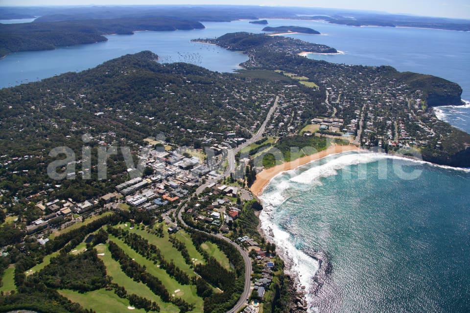 Aerial Image of Avalon Beach NSW