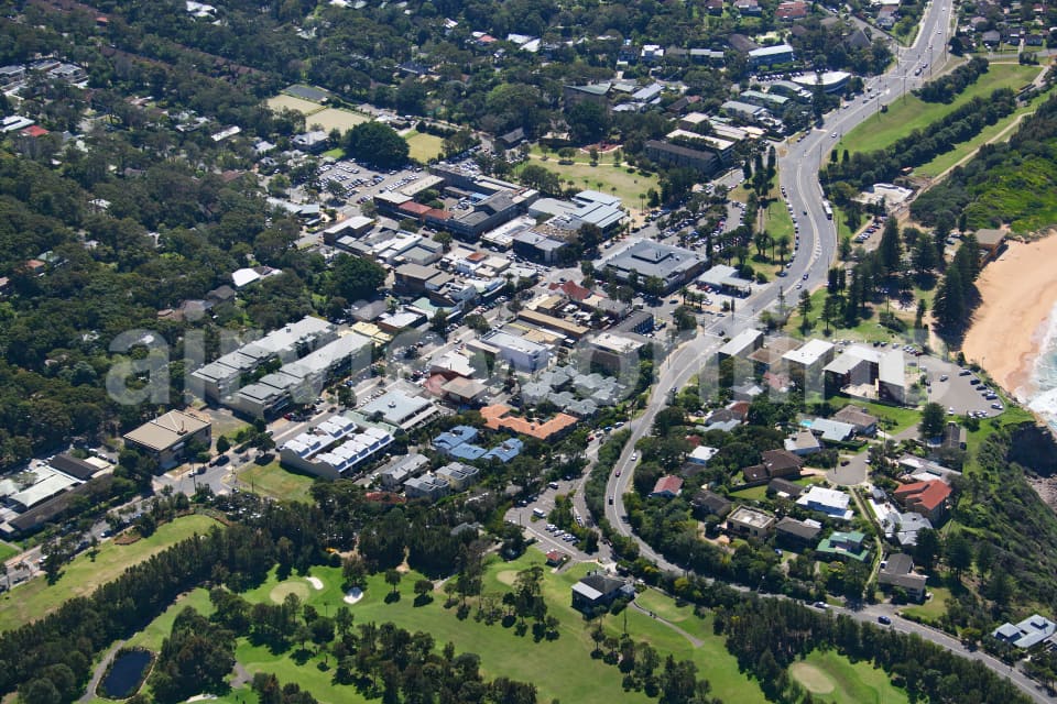 Aerial Image of Avalon Village, NSW