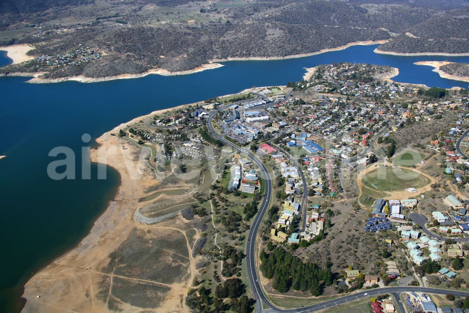 Aerial Image of Jindabyne Village, NSW