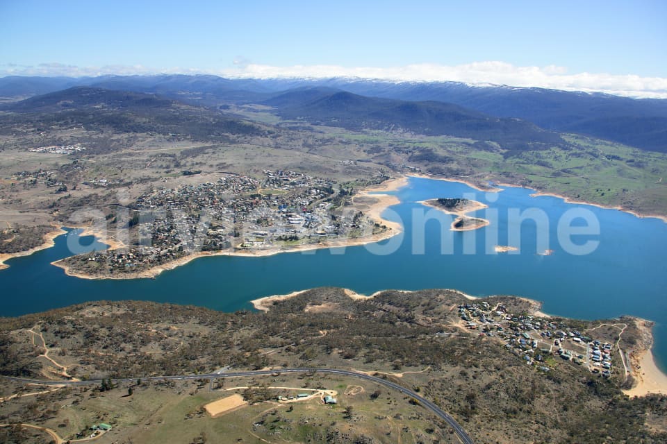 Aerial Image of Jindabyne, Snowy Mountains, NSW