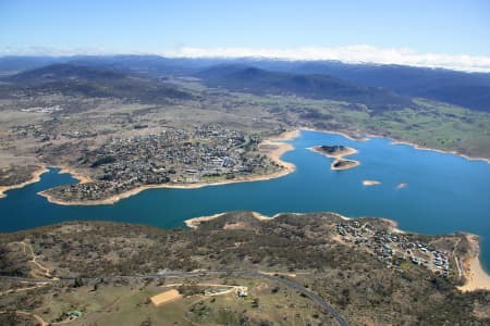 Aerial Image of JINDABYNE, SNOWY MOUNTAINS, NSW