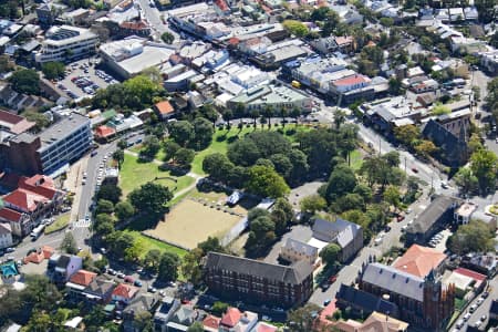 Aerial Image of GLADSTONE PARK, BALMAIN