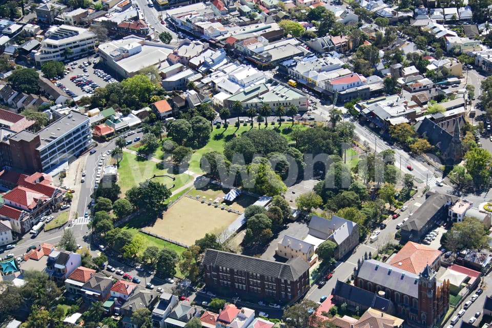 Aerial Image of Gladstone Park, Balmain