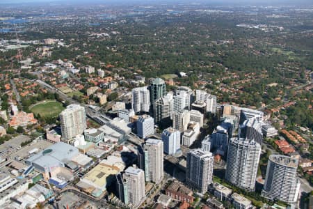 Aerial Image of CHATSWOOD TO LANE COVE, NSW