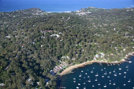 Aerial Image of CLAREVILLE RESERVE, PITTWATER