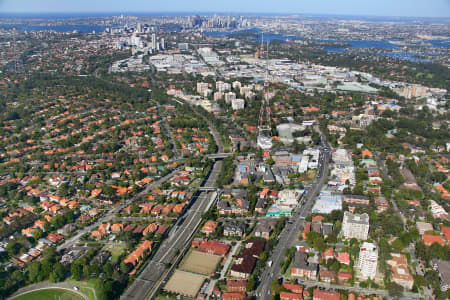 Aerial Image of CHATSWOOD TO SYDNEY