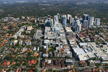 Aerial Image of CHATSWOOD SHOPPING CENTRE