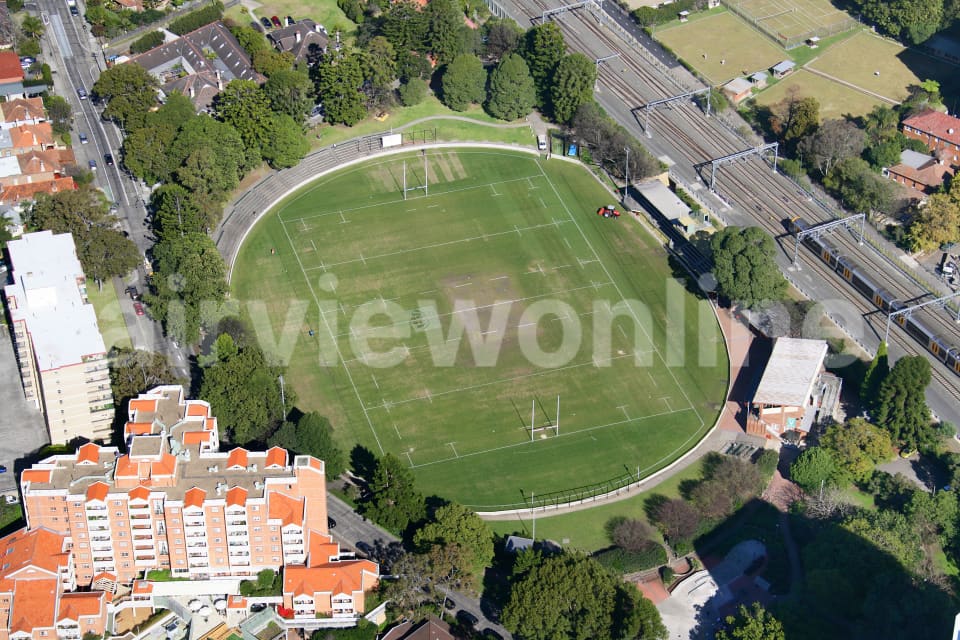 Aerial Image of Chatswood Oval, Chatswood