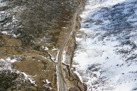 Aerial Image of KOSCIUSZKO ROAD, PERISHER VALLEY