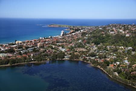 Aerial Image of LOW LEVEL VIEW OF NARRABEEN