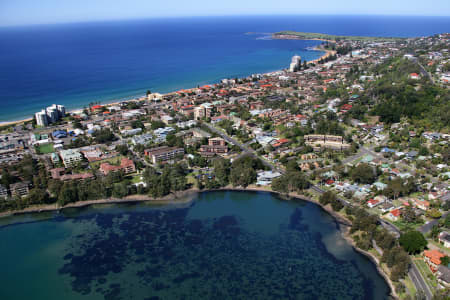 Aerial Image of NARRABEEN LAKE DETAIL