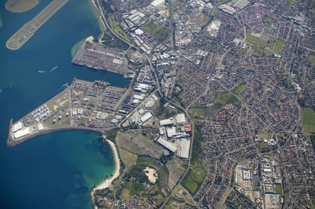 Aerial Image of PORT BOTANY