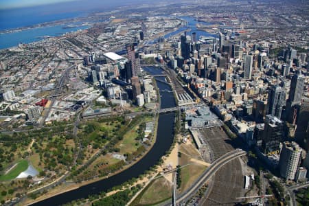Aerial Image of MELBOURNE AND SOUTH MELBOURNE