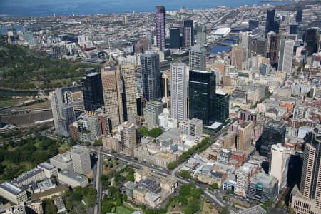 Aerial Image of MELBOURNE CBD