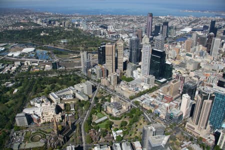 Aerial Image of MELBOURNE CBD