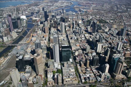 Aerial Image of MELBOURNE CBD