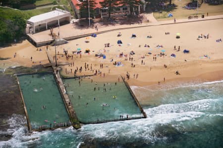 Aerial Image of AUSTINMER BATHS