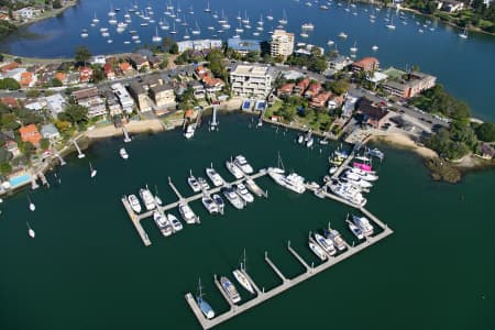 Aerial Image of DRUMMOYNE, VICTORIA PLACE