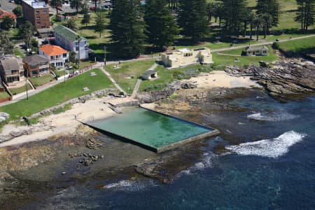 Aerial Image of SHELLY PARK ROCK BATHS, CRONULLA