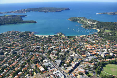 Aerial Image of MOSMAN LOOKING EAST TOWARDS NORTH HEAD.