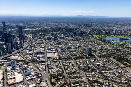 Aerial Image of SOUTH MELBOURNE