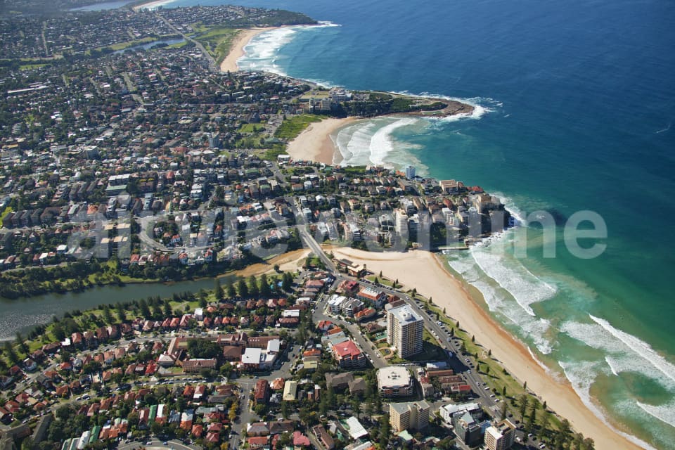 Aerial Image of North Steyne and Queenscliff