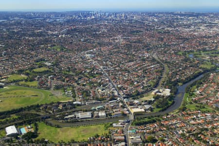 Aerial Image of CANTERBURY