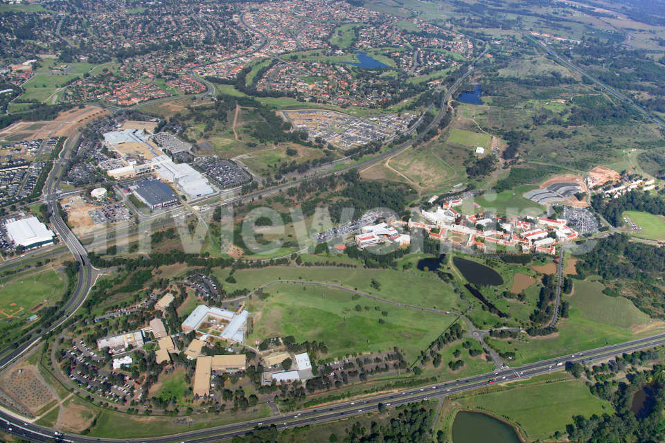 Aerial Image of Campbelltown UWS