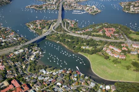 Aerial Image of HUNTLEYS COVE