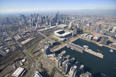 Aerial Image of MELBOURNE DOCKLANDS