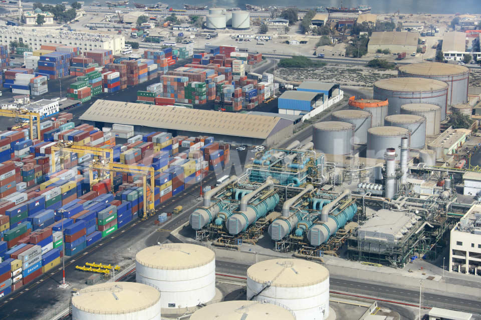 Aerial Image of Industrial Medley