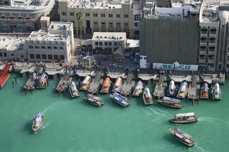 Aerial Image of DUBAI CREEK TAXI WHARF