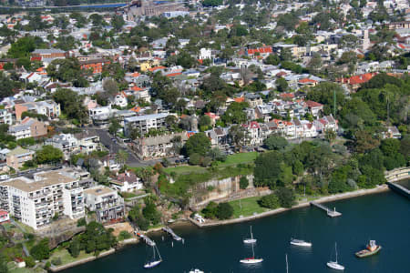 Aerial Image of BALMAIN WATERFRONT