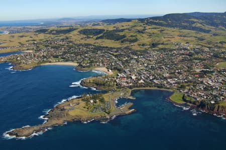 Aerial Image of KIAMA TOWNSHIP, NSW