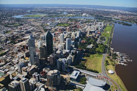 Aerial Image of PERTH CITY