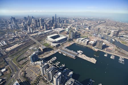 Aerial Image of DOCKLANDS MELBOURNE VIC